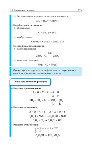 1.5. Химическая реакция 173
ÃÇÉ ÊÉÎÇÏÇÏÊá ÓÔÇÑÇÏÊ ÐÌÊÓÍÇÏÊá ßÍÇÎÇÏÔÐÄ
'E3 , 3 'E 3,
±Ð ÐÃÒÂÔÊÎÐÓÔÊ ÒÇÂÌØÊÊ
ÐÃÒÂÔÊÎÝÇ
N H NH2 2 33 2+
ÏÇÐÃÒÂÔÊÎÝÇ
/1R3 / 1R3 1R3 3
±Ð ÏÂÍÊÙÊà ÌÂÔÂÍÊÉÂÔÐÒÂ
ÌÂÔÂÍÊÔÊÙÇÓÌÊÇ
2 22 2 3
2 5
SO O SO
V O
+ →
ÏÇÌÂÔÂÍÊÔÊÙÇÓÌÊÇ
1K 3 1K3
³ÕÛÇÓÔÄÕàÔ Ê ÆÒÕÅÊÇ ÌÍÂÓÓÊÖÊÌÂØÊÊ ÑÐ ÂÅÒÇÅÂÔÏÐÎÕ
ÓÐÓÔÐáÏÊà ÄÇÛÇÓÔÄ ÑÐ ÎÇ×ÂÏÊÉÎÕ Ê Ô Æ
²ÇÂÌØÊÊ ÑÒÊÓÐÇÆÊÏÇÏÊá
%   y = % y 
 =
', ', V ', y ',
V V
²ÇÂÌØÊÊ ÉÂÎÇÛÇÏÊá
% y   y = % y   y =
' , 'P 2E3, ' , 3, 2E'P
' , 'P ' , 'P ,'P
²ÇÂÌØÊÊ ÐÔÛÇÑÍÇÏÊá
 =
% y  %  =
' , 3, ' , , 3
X
´ÊÑÝ ÐÒÅÂÏÊÙÇÓÌÊ× ÒÇÂÌØÊË
 