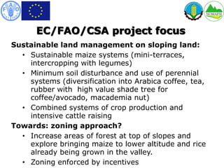 Csaea EC - FAO Climate - Smart Agriculture Project in Vietnam | PDF