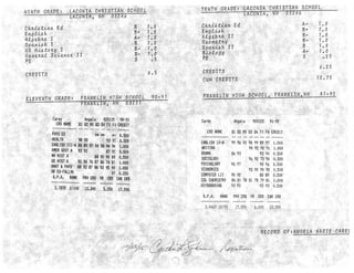 HSTranscript | PDF