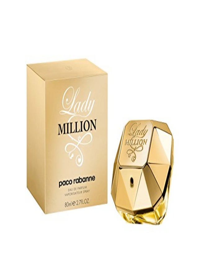 Paco Rabanne Lady Million Femme Woman Eau De Parfum Vaporisateur