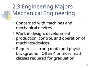 Engineering Major Header 3Engineering majors Engineering majors 755375.ppt
