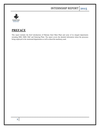 INTERNSHIP REPORT ps | PDF