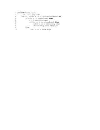 graphs   search and traversal thru bfs and dfs