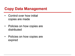 Why 2015 is the Year of Copy Data - What are the requirements?