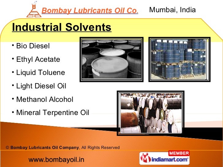 Bombay Lubricants Oil Company Mumbai India