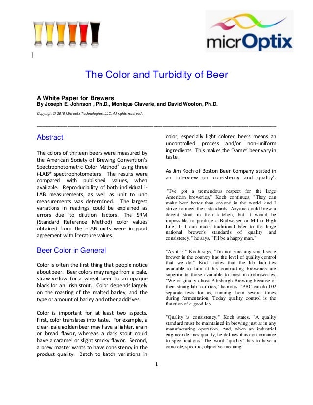 Beer ad analysis essay 08 image