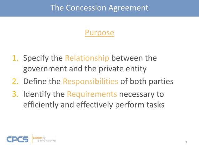 P3 Fundamentals Seminar - P3 Agreements | PPTX