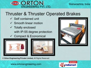Cable Drag Chain by Orton Engineering Private Limited, Thane, Thane