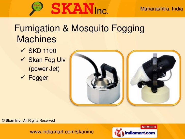 Fumigation Machine (Fogger) by Skan Inc. Mumbai