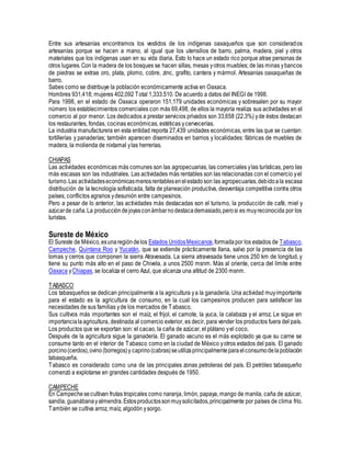 Zonas Económicas de México | DOCX