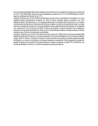 Zonas Económicas de México | DOCX
