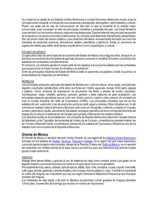 Zonas Económicas de México | DOCX