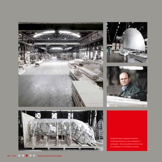 Deufol provides integrated solutions
revolving around our core competency –
packaging – from manufacture all the way
to installation at the delivery location.
022 / 023 Export & Industrial Packaging
 