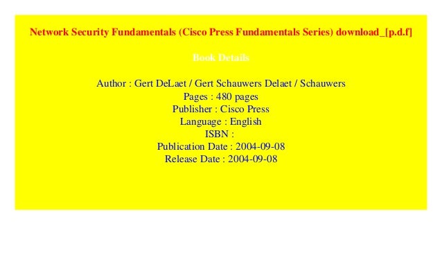 cisco network security fundamentals pdf
