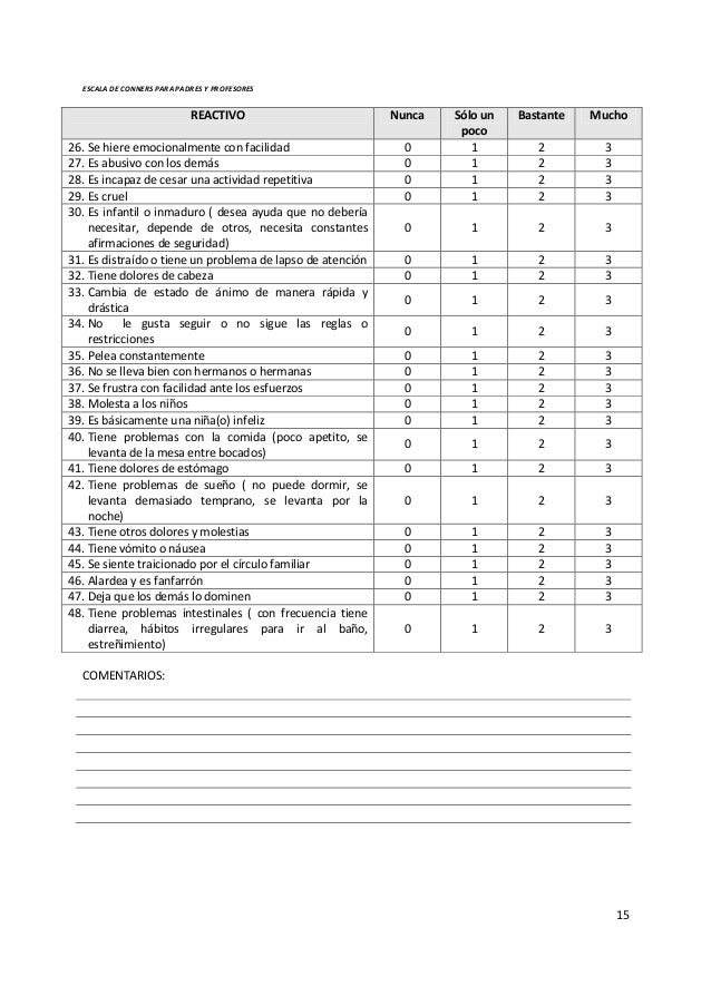 MANUAL DE ESCALAS CONNER