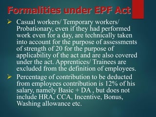 Display Abstract Epf Act.pdf ProvidentFund | PDF