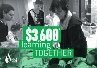 TOGETHER
$3,600*
learning
 