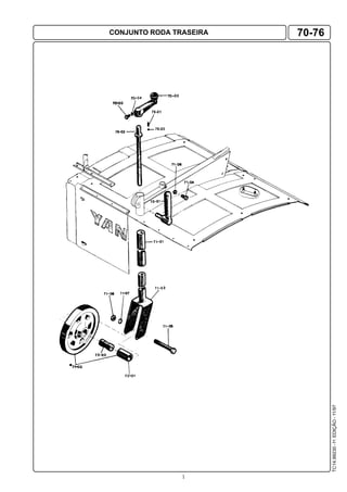 1
TC14.99230-1a
.EDIÇÃO-11/97
CONJUNTO RODA TRASEIRA 70-76
 