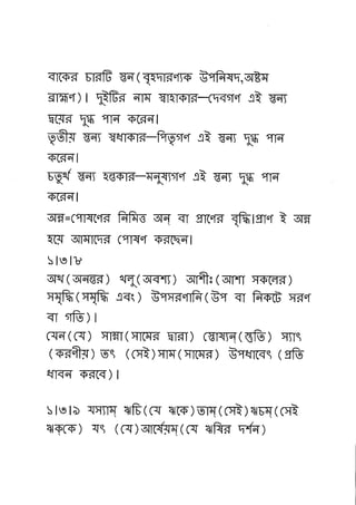 Chandyogya-upanishad-bengali-translation---First chapter, Part one, Part two and three