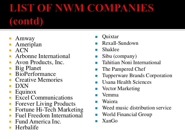 Top 100 MLM Companies of 2019