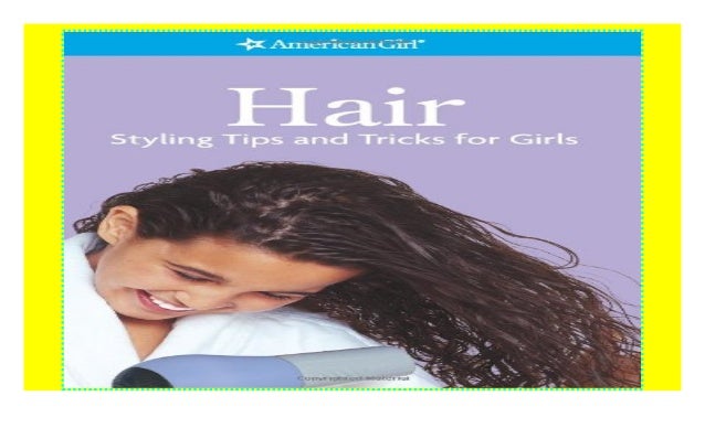 american girl hair book