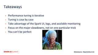 Fine Tuning and Enhancing Performance of Apache Spark Jobs | PDF