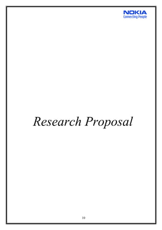Research Proposal
10
 