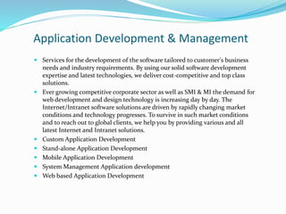 Eminence Technology Presentation | PPT