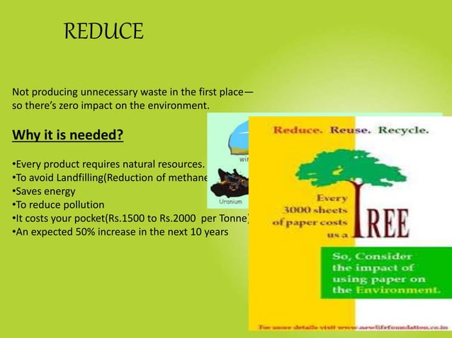 3R cycle(Reduce Reuse Recycle) | PPTX | Business and Finance
