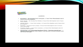 Pontins Southport Presentation