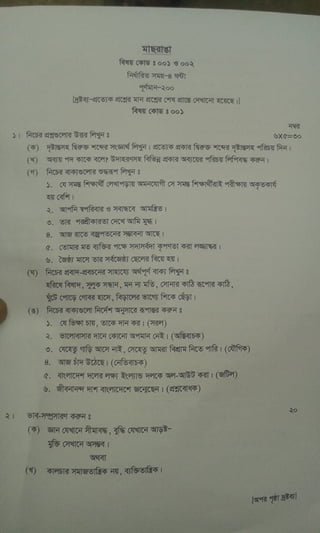 37 bcs written question by S saha