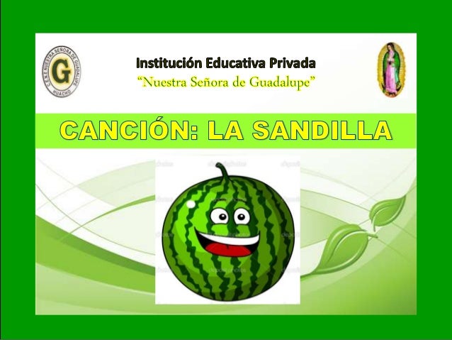 37 canción la sandilla