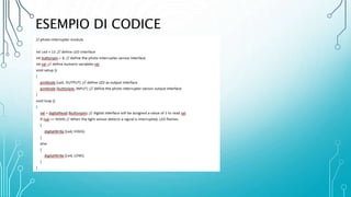 ESEMPIO DI CODICE
 