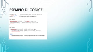 ESEMPIO DI CODICE
 