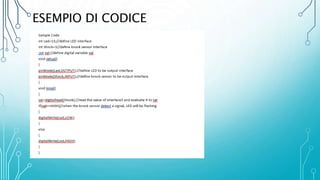 ESEMPIO DI CODICE
 