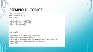 ESEMPIO DI CODICE
 