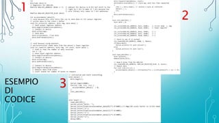 ESEMPIO
DI
CODICE
1
2
 