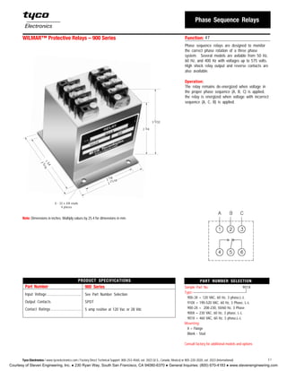 Out Put Rotation Relay 37WILMAR RELAYS.pdf electrical engineering | PDF