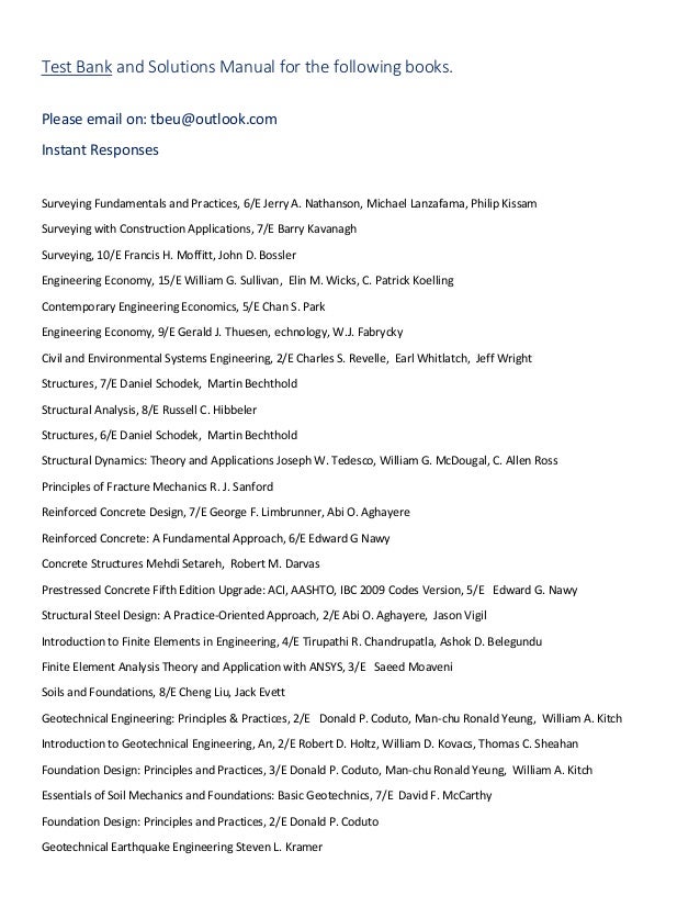 Foundation Analysis Design Bowles Solution Manual