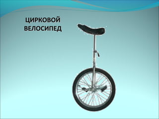 ЦИРКОВОЙЦИРКОВОЙ
ВЕЛОСИПЕДВЕЛОСИПЕД
 