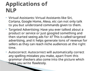 Nlp Virtual Assistant Example Comprehensive Overview of Natural Language Processing: Concepts, Phases ...