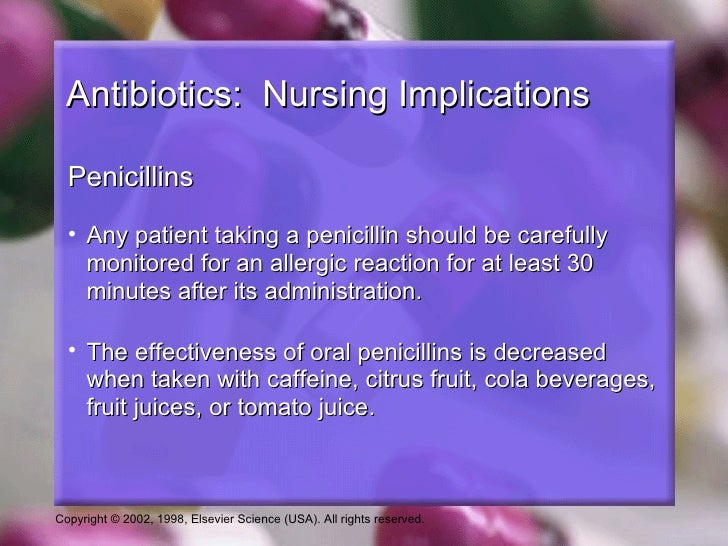 Antibiotics