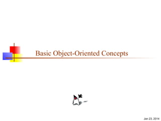 Basic Object-Oriented Concepts

Jan 23, 2014

 