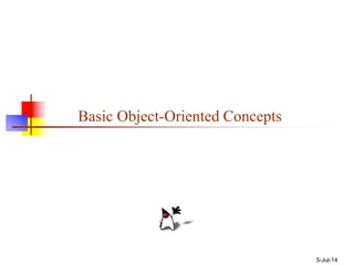 5-Jul-14
Basic Object-Oriented Concepts
 