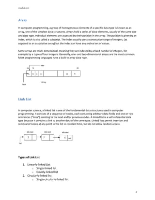 Introduction to Data Structure | PDF