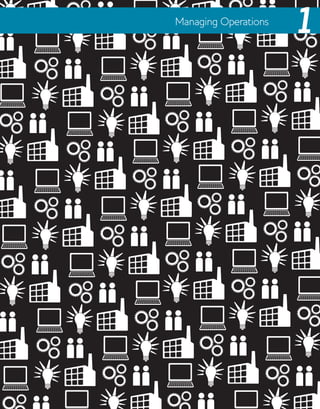 1
Managing Operations
 