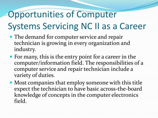 381091947 introduction-computer-systems-servicing-nc-ii | PPTX