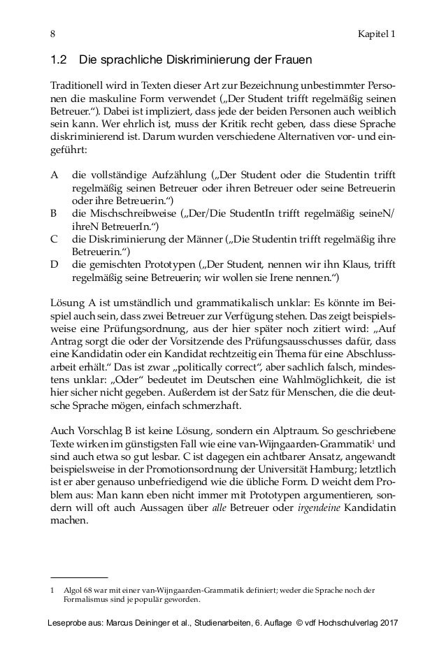 Studienarbeiten: Ein Leitfaden zur Erstellung, Durchführung und Präse…