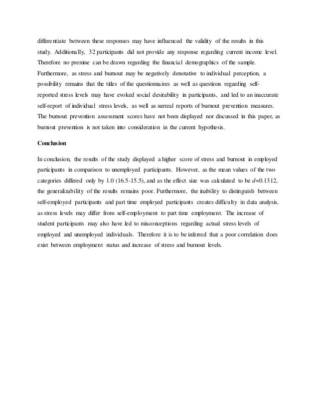 employment status report
