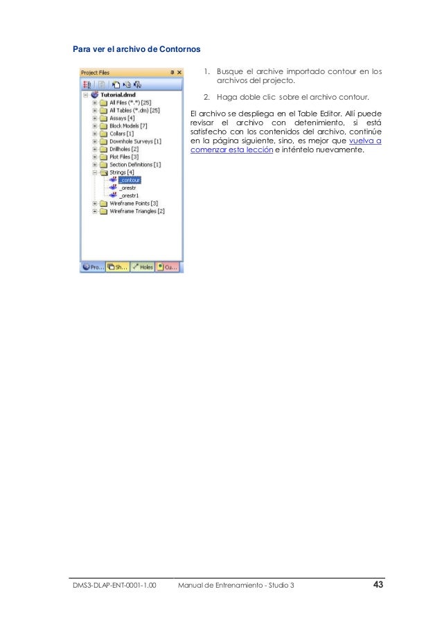 Datamine studio manual pdf